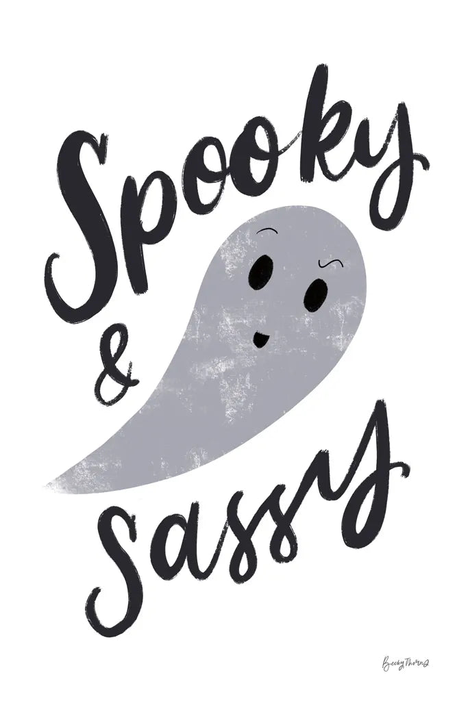 Sophisticated Spooky IB by Becky Thorns. SKU 68889h. Archival Giclee Fine art print for wall decor.