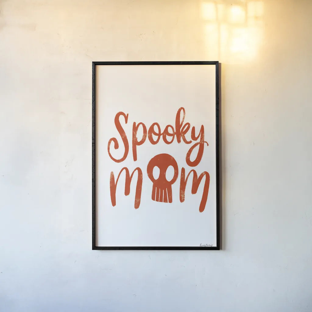 Sophisticated Spooky V by Becky Thorns. shown as a paper print in a black flame. Available as a archival giclee rolled canvas, fine art paper, or poster print. SKU 67509h.