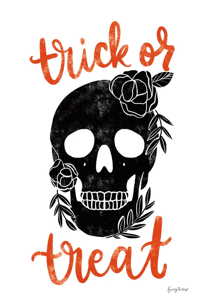 Sophisticated Spooky VI by Becky Thorns. SKU 67510h. Archival Giclee Fine art print for wall decor.