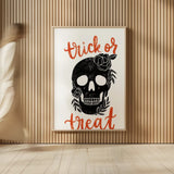 Sophisticated Spooky VI by Becky Thorns. shown as over sized large wall art. Available as an archival giclee rolled canvas, fine art paper, or poster print. SKU 67510h.