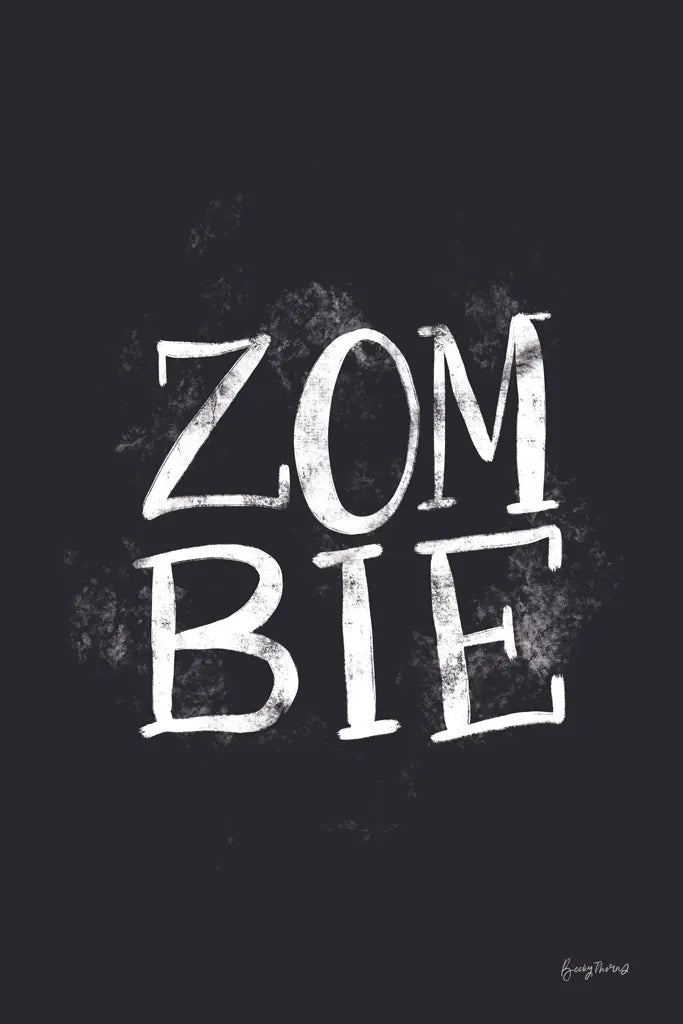 Sophisticated Spooky VIII by Becky Thorns. SKU 67512h. Archival Giclee Fine art print for wall decor.