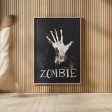 Sophisticated Spooky X by Becky Thorns. shown as over sized large wall art. Available as an archival giclee rolled canvas, fine art paper, or poster print. SKU 68890h.