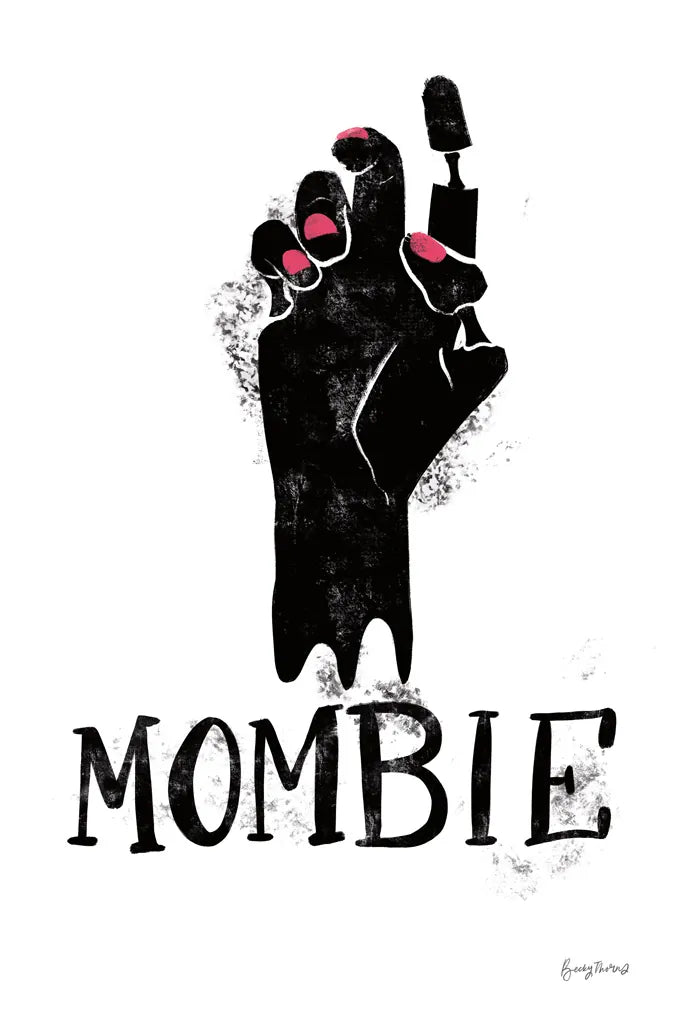 Sophisticated Spooky XI by Becky Thorns. SKU 68891h. Archival Giclee Fine art print for wall decor.