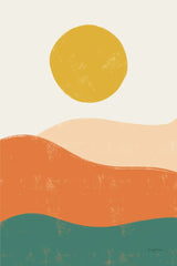 Sun Chaser I by Becky Thorns. SKU 65316h. Archival Giclee Fine art print for wall decor.