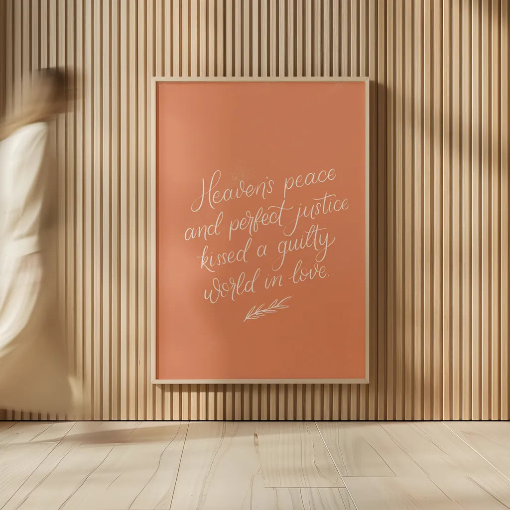 Sunday Hymn I by Becky Thorns. shown as over sized large wall art. Available as an archival giclee rolled canvas, fine art paper, or poster print. SKU 57473h.