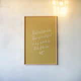 Sunday Hymn V by Becky Thorns. shown as a paper print in a natural frame. Available as a archival giclee rolled canvas, fine art paper, or poster print. SKU 57477h.