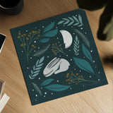 Sweet Dreams Bunny IV by Becky Thorns. Shown as a detailed flat fine art print, highlighting archival giclee quality. Available as an archival giclee rolled canvas, fine art paper, or poster print. SKU 53012a.