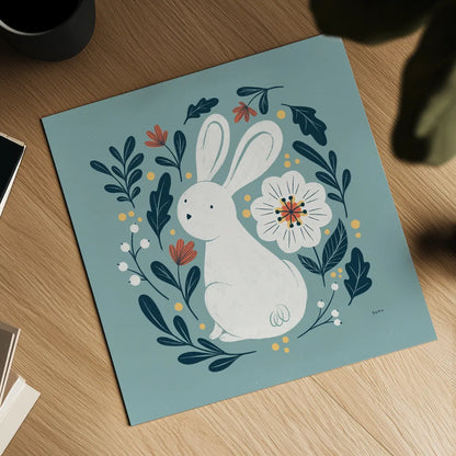 Sweet Easter II by Becky Thorns. Shown as a detailed flat fine art print, highlighting archival giclee quality. Available as an archival giclee rolled canvas, fine art paper, or poster print. SKU 70582a.