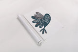 Sweet Old Bird by Becky Thorns. shown as a rolled paper print. Available as archival giclee rolled canvas, fine art paper, or poster print. SKU 61412h.