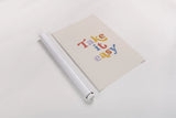 Take it Easy Bright by Becky Thorns. shown as a rolled paper print. Available as archival giclee rolled canvas, fine art paper, or poster print. SKU 70940h.