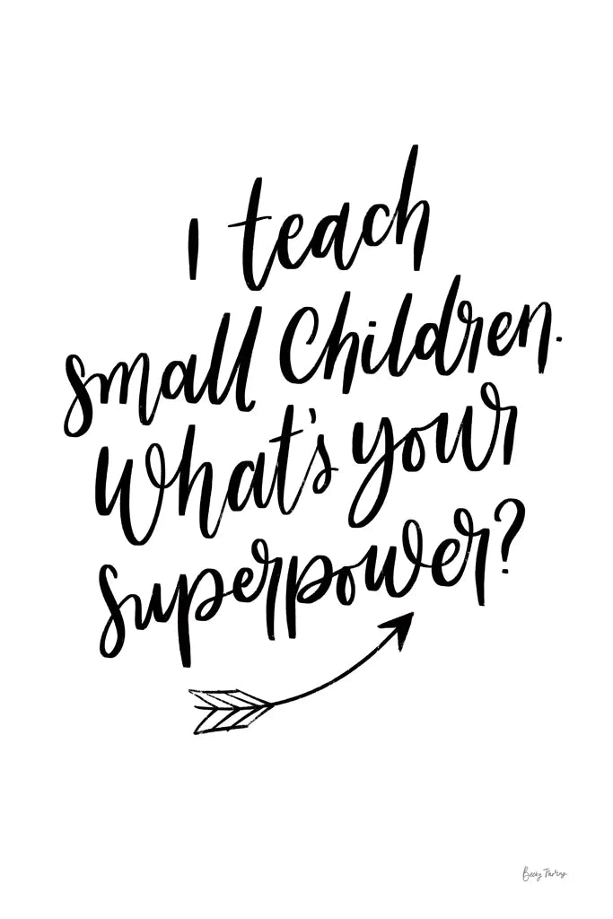 Teachers I by Becky Thorns. SKU 59200h. Archival Giclee Fine art print for wall decor.