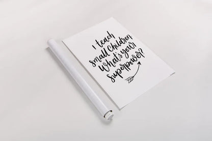 Teachers I by Becky Thorns. shown as a rolled paper print. Available as archival giclee rolled canvas, fine art paper, or poster print. SKU 59200h.