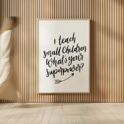 Teachers I by Becky Thorns. shown as over sized large wall art. Available as an archival giclee rolled canvas, fine art paper, or poster print. SKU 59200h.