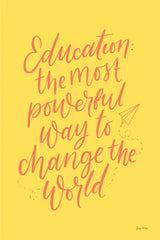Teachers II Yellow by Becky Thorns. SKU 59205h. Archival Giclee Fine art print for wall decor.