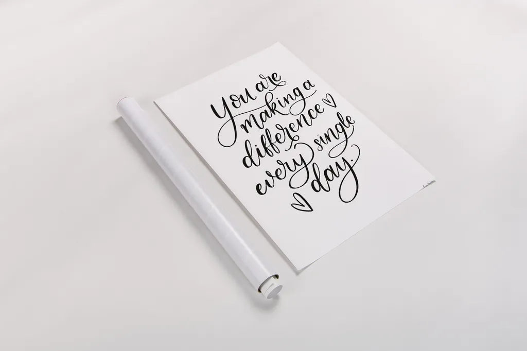 Teachers III by Becky Thorns. shown as a rolled paper print. Available as archival giclee rolled canvas, fine art paper, or poster print. SKU 59202h.