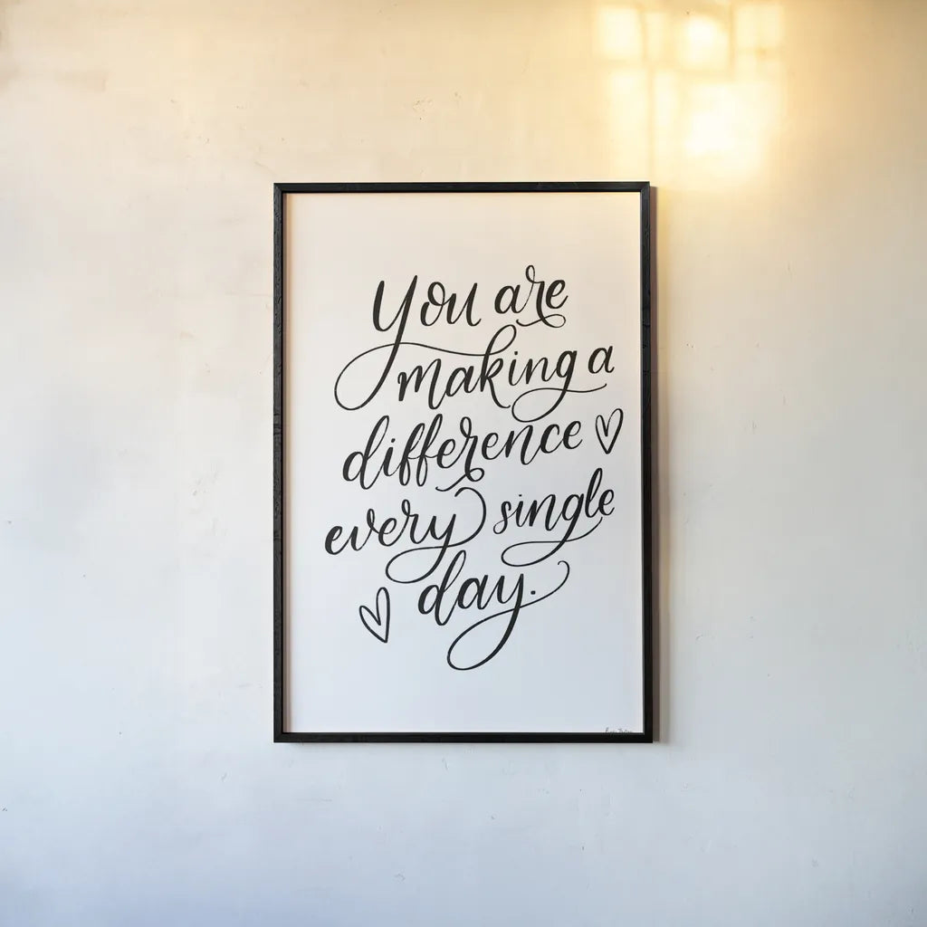 Teachers III by Becky Thorns. shown as a paper print in a black flame. Available as a archival giclee rolled canvas, fine art paper, or poster print. SKU 59202h.