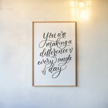 Teachers III by Becky Thorns. shown as a paper print in a natural frame. Available as a archival giclee rolled canvas, fine art paper, or poster print. SKU 59202h.