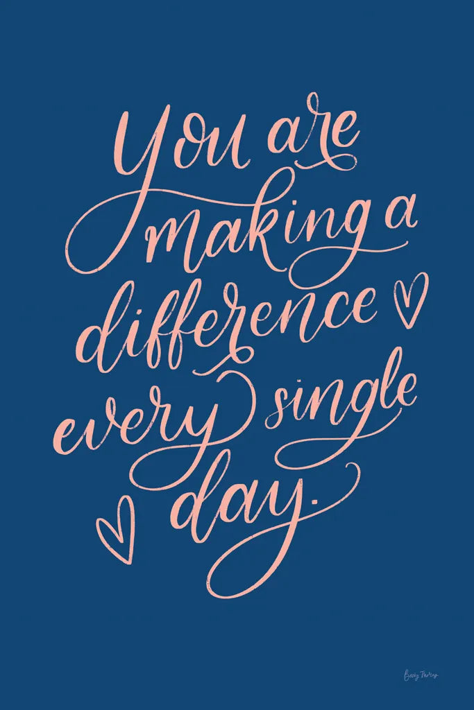 Teachers III Blue by Becky Thorns. SKU 59206h. Archival Giclee Fine art print for wall decor.