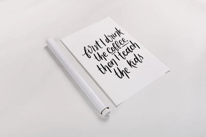 Teachers IV by Becky Thorns. shown as a rolled paper print. Available as archival giclee rolled canvas, fine art paper, or poster print. SKU 59203h.