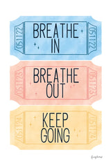 Ticket Stubs Inspiration by Becky Thorns. SKU 94143h. Archival Giclee Fine art print for wall decor.