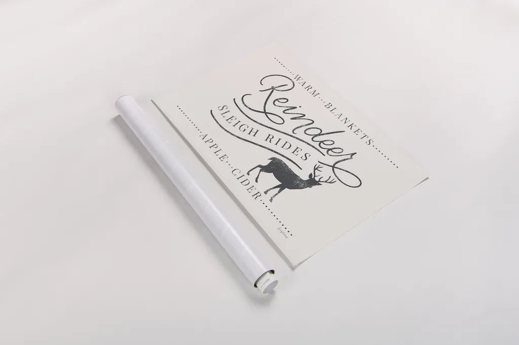 Vintage Christmas III by Becky Thorns. shown as a rolled paper print. Available as archival giclee rolled canvas, fine art paper, or poster print. SKU 60043i.