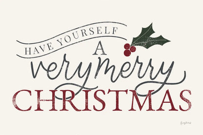 Vintage Christmas IV by Becky Thorns. SKU 60044i. Archival Giclee Fine art print for wall decor.