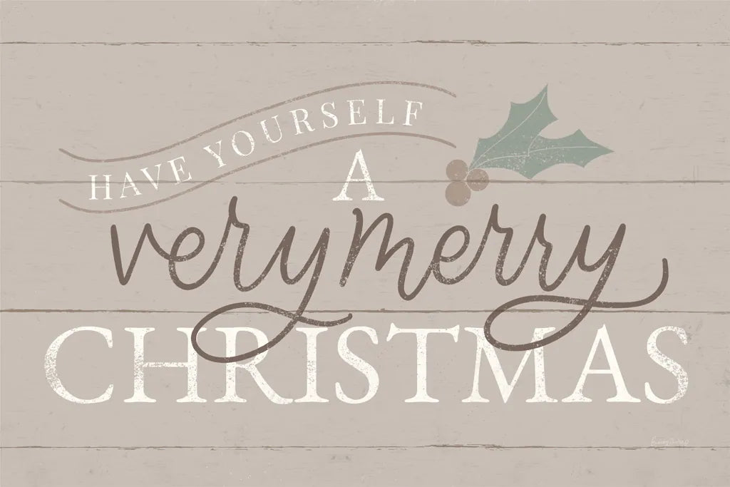 Vintage Christmas IV Neutral by Becky Thorns. SKU 68673i. Archival Giclee Fine art print for wall decor.