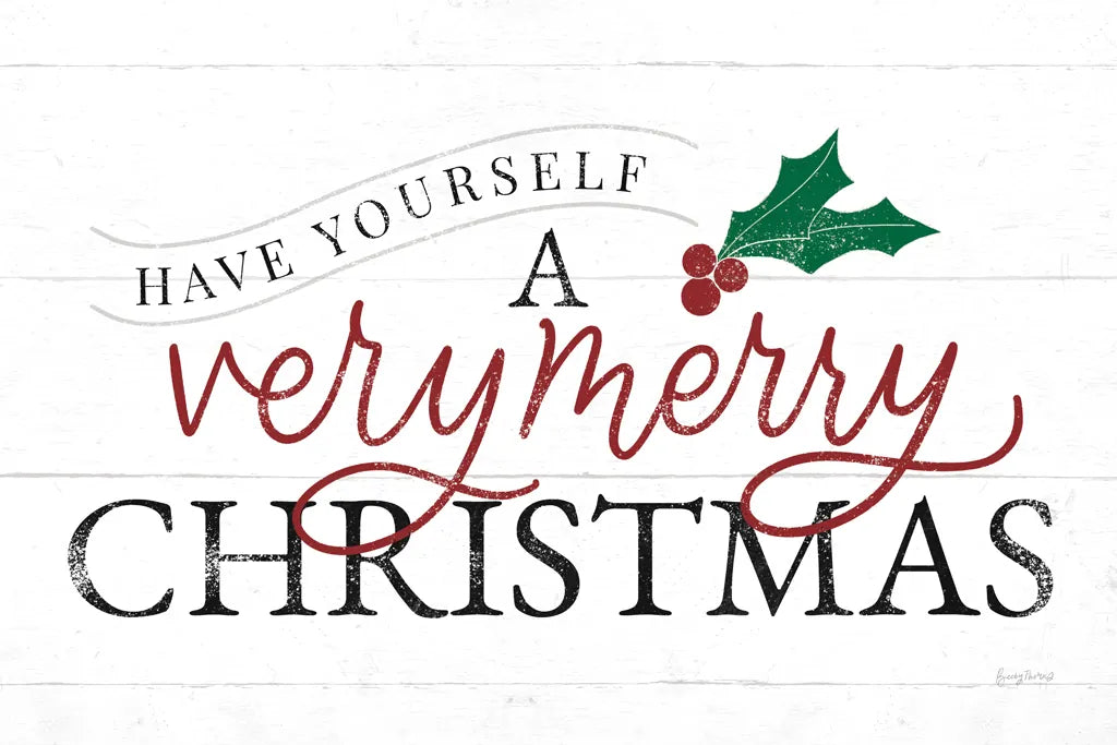 Vintage Christmas IV RG by Becky Thorns. SKU 75713i. Archival Giclee Fine art print for wall decor.