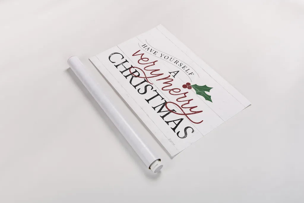 Vintage Christmas IV RG by Becky Thorns. shown as a rolled paper print. Available as archival giclee rolled canvas, fine art paper, or poster print. SKU 75713i.