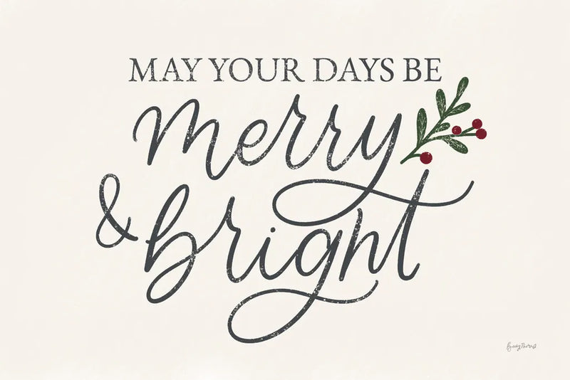 Vintage Christmas V by Becky Thorns. SKU 60045i. Archival Giclee Fine art print for wall decor.