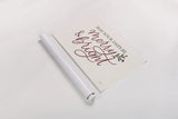 Vintage Christmas V Red by Becky Thorns. shown as a rolled paper print. Available as archival giclee rolled canvas, fine art paper, or poster print. SKU 60048i.
