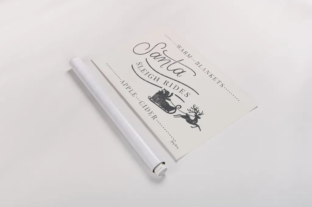 Vintage Christmas VI by Becky Thorns. shown as a rolled paper print. Available as archival giclee rolled canvas, fine art paper, or poster print. SKU 68845i.