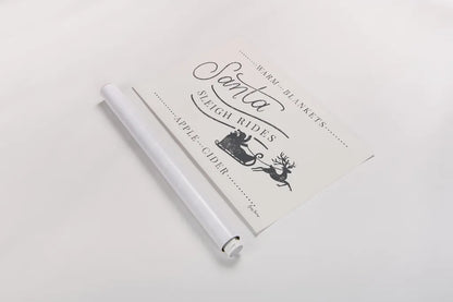 Vintage Christmas VI by Becky Thorns. shown as a rolled paper print. Available as archival giclee rolled canvas, fine art paper, or poster print. SKU 68845i.