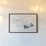 Vintage Christmas VI by Becky Thorns. shown as a paper print in a black flame. Available as a archival giclee rolled canvas, fine art paper, or poster print. SKU 68845i.