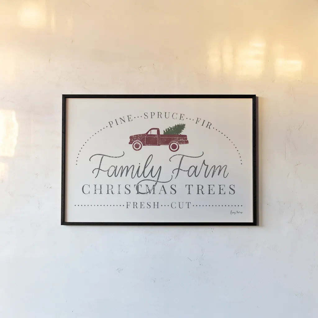 Vintage Christmas VII by Becky Thorns. shown as a paper print in a black flame. Available as a archival giclee rolled canvas, fine art paper, or poster print. SKU 68846i.