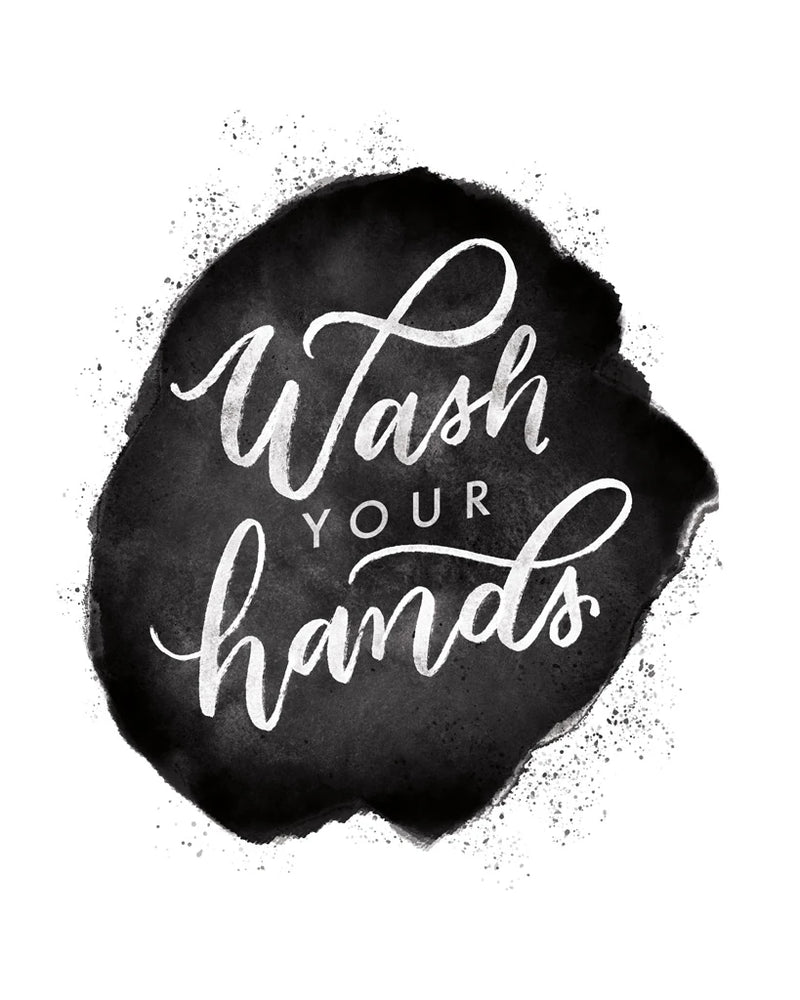 Wash Your Hands V by Becky Thorns