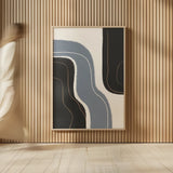 Waterfall Abstract I by Becky Thorns. shown as over sized large wall art. Available as an archival giclee rolled canvas, fine art paper, or poster print. SKU 87843h.