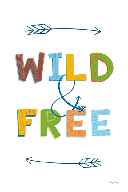 Wild and Free by Becky Thorns. SKU 59584h. Archival Giclee Fine art print for wall decor.