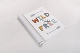 Wild and Free Pastel by Becky Thorns. shown as a rolled paper print. Available as archival giclee rolled canvas, fine art paper, or poster print. SKU 66561h.