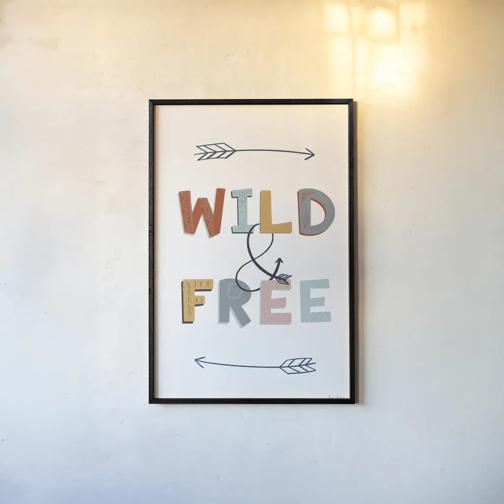 Wild and Free Pastel by Becky Thorns. shown as a paper print in a black flame. Available as a archival giclee rolled canvas, fine art paper, or poster print. SKU 66561h.