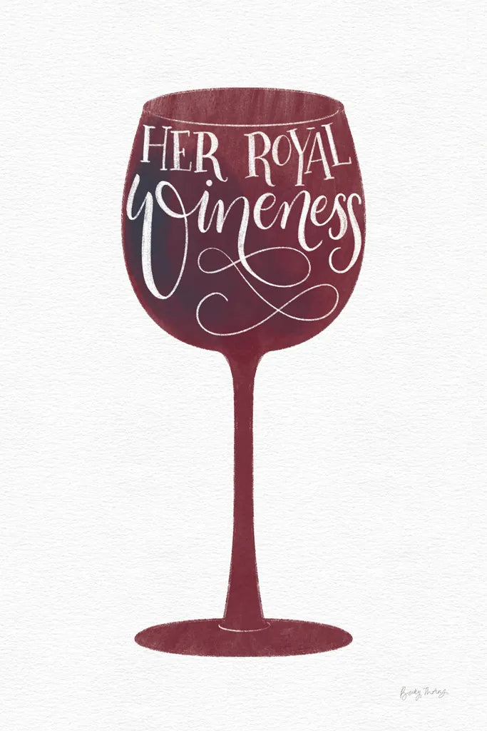 Wineness by Becky Thorns. SKU 61432h. Archival Giclee Fine art print for wall decor.