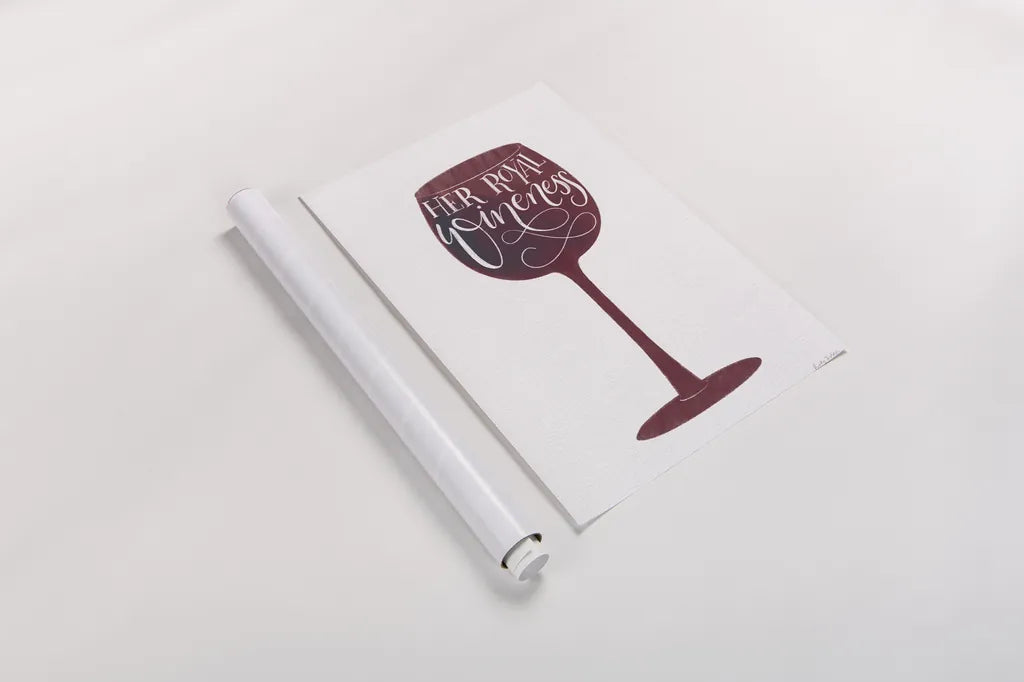 Wineness by Becky Thorns. shown as a rolled paper print. Available as archival giclee rolled canvas, fine art paper, or poster print. SKU 61432h.