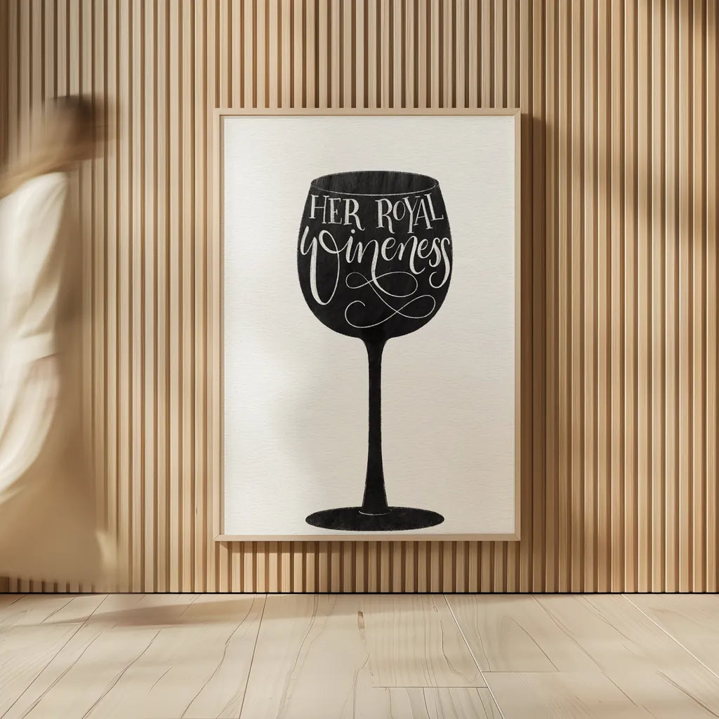 Wineness BW by Becky Thorns. shown as over sized large wall art. Available as an archival giclee rolled canvas, fine art paper, or poster print. SKU 61433h.