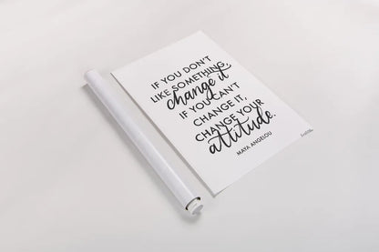 Words of Wisdom I BW v2 by Becky Thorns. shown as a rolled paper print. Available as archival giclee rolled canvas, fine art paper, or poster print. SKU 80656h.