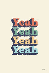 Yeah by Becky Thorns. SKU 65164h. Archival Giclee Fine art print for wall decor.