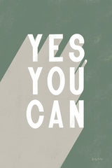 Yes You Can Sage by Becky Thorns. SKU 63832h. Archival Giclee Fine art print for wall decor.