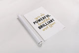 You Are Powerful Gold by Becky Thorns. shown as a rolled paper print. Available as archival giclee rolled canvas, fine art paper, or poster print. SKU 68879h.