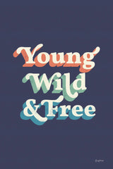 Young Wild and Free by Becky Thorns. SKU 65171h. Archival Giclee Fine art print for wall decor.