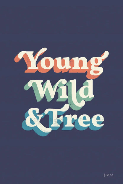 Young Wild and Free by Becky Thorns. SKU 65171h. Archival Giclee Fine art print for wall decor.