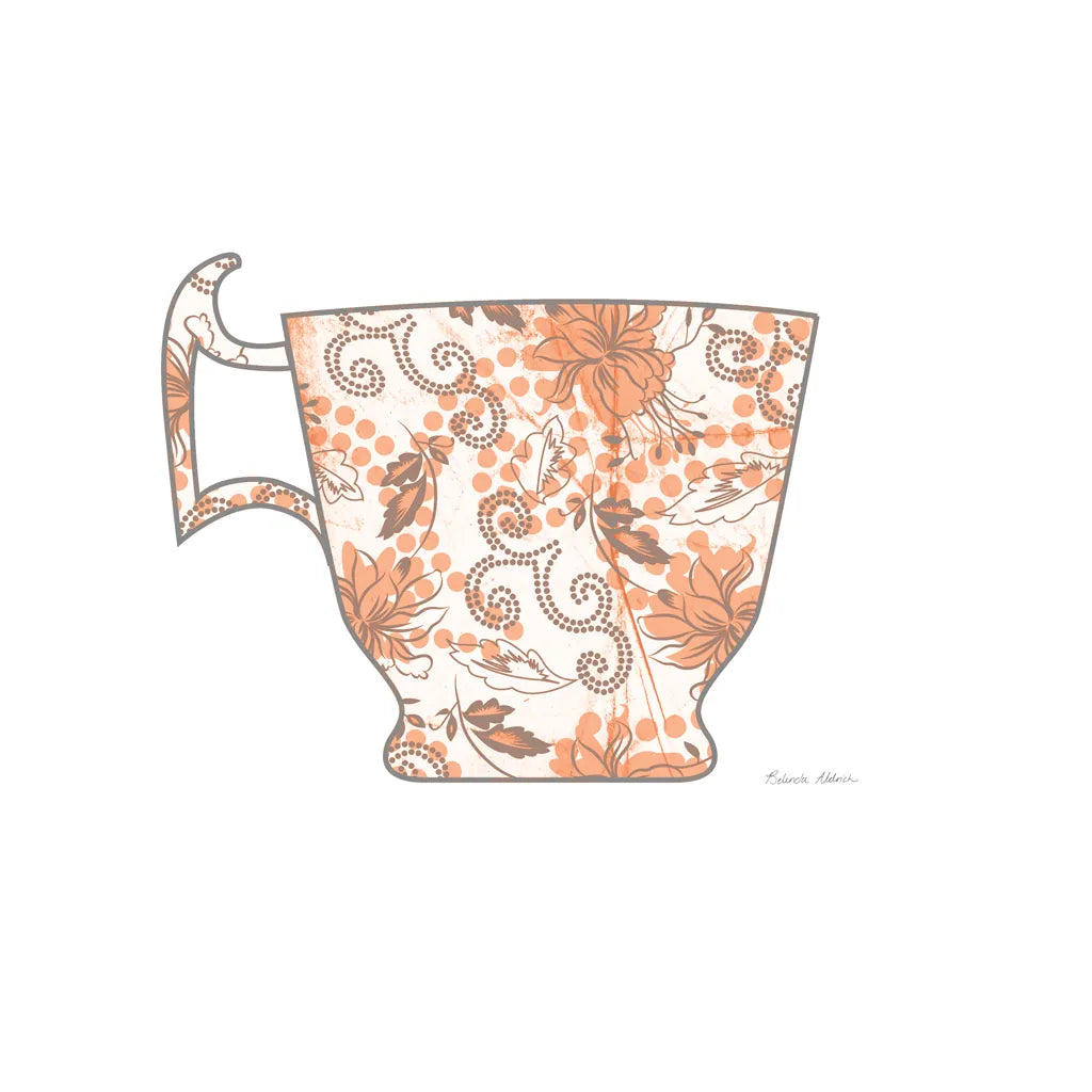 Bright Garden Cafe III by Belinda Aldrich. SKU 69151a. Archival Giclee Fine art print for wall decor.